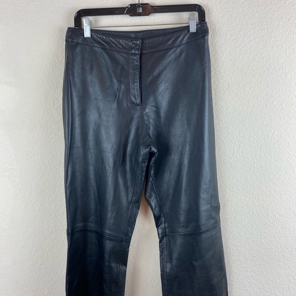 Cache | Black Leather Pants - Picture 2 of 11